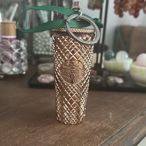 Fun Starbucks key chain